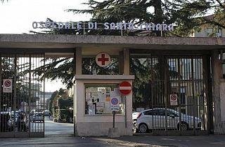 L'ospedale di Santa Chiara a Pisa, dove è avvenuta l'aggressione