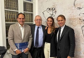 Andrea Marcucci, Giuseppe Benedetto, Benedetta Frucci e Andrea Cangini - Foto Fondazione Luigi Einaudi