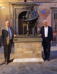 Eugenio Giani con il sindaco Tambellini