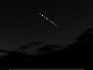 La meteora intercettata dall'Osservatorio Prisma a Portoferraio