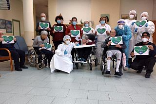 Anziani e operatori della casa di riposo di Montevarchi appena vaccinati