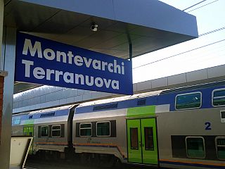 La stazione ferroviaria di Montevarchi