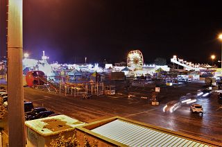 Il Luna park di Pontedera nel 2016