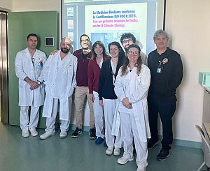 L'équipe di Medicina Nucleare dell'ospedale di Prato