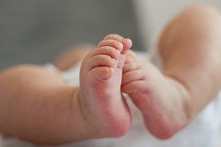 piedi di neonato