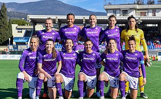 La squadra femminile della Fiorentina