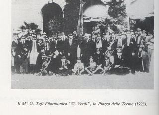 Foto dal libro "La Filarmonica G. Verdi" di Africano Paffi