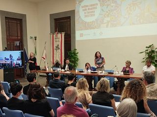La presentazione del rapporto sulla disabilità in Toscana, l'intervento dell'assessora Spinelli