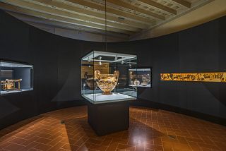 L'interno del Museo archeologico di Firenze