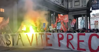 Un momento della manifestazione