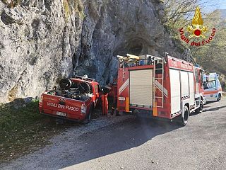 vigili del fuoco e ambulanza
