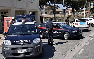 Un posto di controllo dei Carabinieri