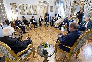 La delegazione Ali ricevuta dal presidente Mattarella