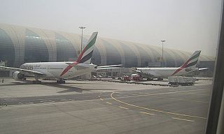 In foto l'aeroporto di Dubai