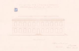 Il progetto della scuola nel paese di Capoliveri in un documento dell'Archivio storico comunale