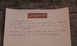 La lettera della Federmep al premier Conte