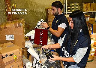 L'operazione anticontraffazione della guardia di finanza