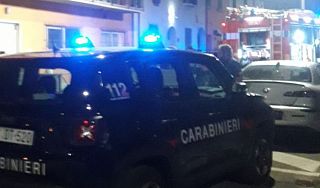 vigili del fuoco e carabinieri