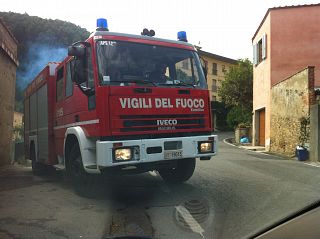 camionetta vigili del fuoco