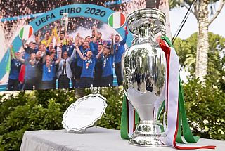 La Coppa degli Europei di Calcio al Palazzo del Quirinale - Foto Quirinale