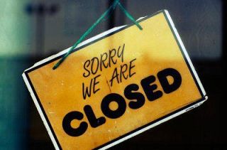 cartello closed