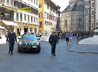 Guardia di Finanza a Firenze