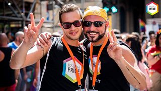 Un'immagine del Toscana Pride 2019 (foto da Fb)