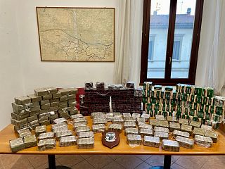 La droga sequestrata dai carabinieri