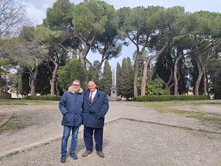 Il sindaco Vivarelli Colonna e l'assessore Ginanneschi