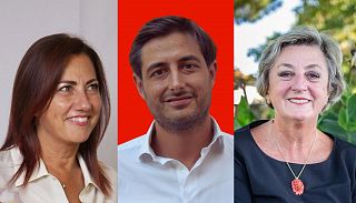 Da sinistra Roberta Casini, Matteo Trapani e Lidia Bai