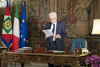 Il presidente Mattarella