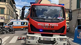 ambulanza e vigili del fuoco
