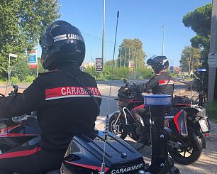 Carabinieri in moto