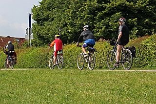turisti in bicicletta