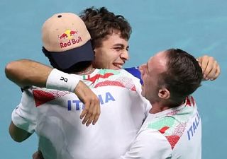 L'esultanza dopo la vittoria