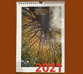 La copertina del calendario dedicato a San Godenzo
