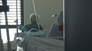 Un anziano in ospedale - foto di repertorio