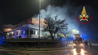 Il luogo dell'incendio