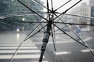 pioggia e ombrello