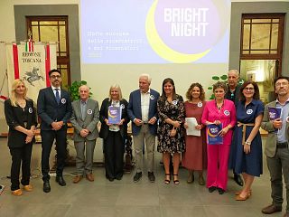 La presentazione di Bright-Night, al centro il presidente Giani
