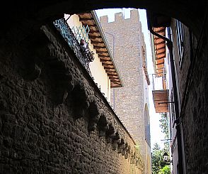 Le mura trecentesche di Castelfranco di Sopra