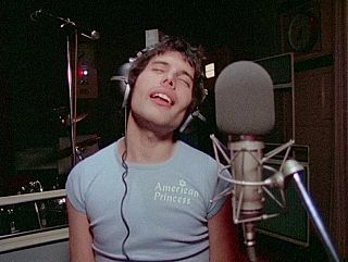 Freddie in sala di registrazione