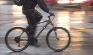 persona in bicicletta