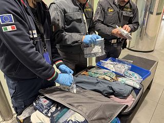 Parte dei farmaci illegali sequestrati