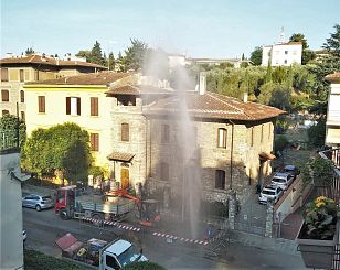 La colonna d'acqua a Firenze