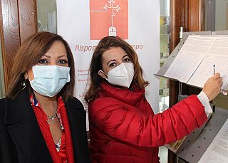 Gianna Gambaccini e Maria Punzo firmano la petizione