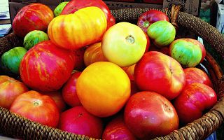 cesta di frutta e verdura