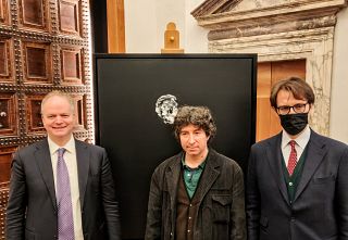 Eike Schmidt, Lorenzo Puglisi, Guicciardo Sassoli de' Bianchi Strozzi