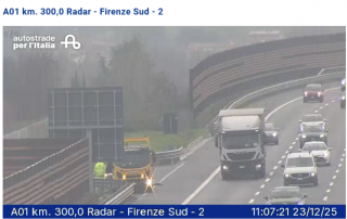 Il traffico sull'A1
