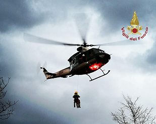 elicottero dei vigili del fuoco
